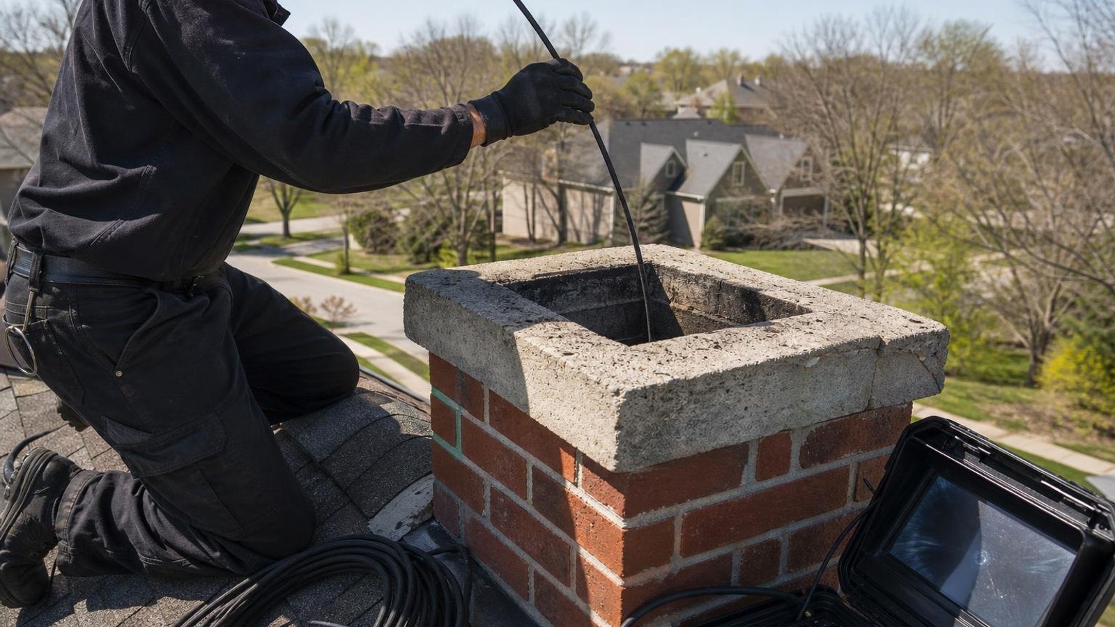 Local chimney sweep & inspection for Leawood homes